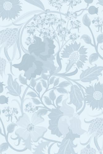 blue and grey flower wallpaper