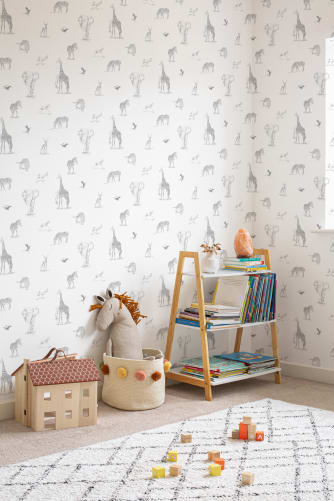 safari animals pattern wallpaper