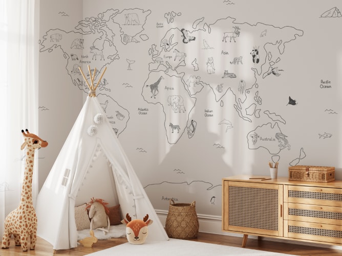 world wallpaper kids