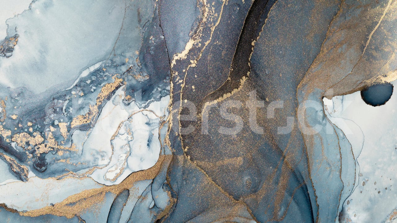 Blue Agate Wallpaper Rebel Walls