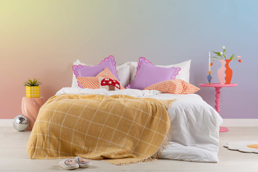 Rainbow Abstract Wallpaper Mural