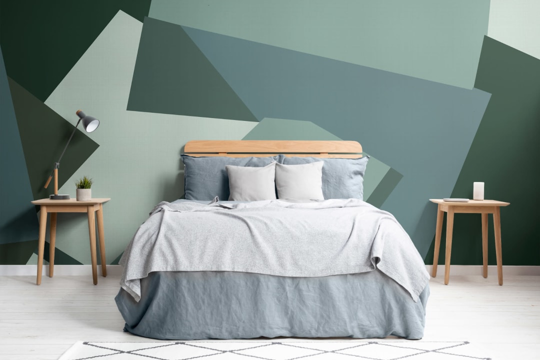 Klee Abstract Camo Wallpaper Mural