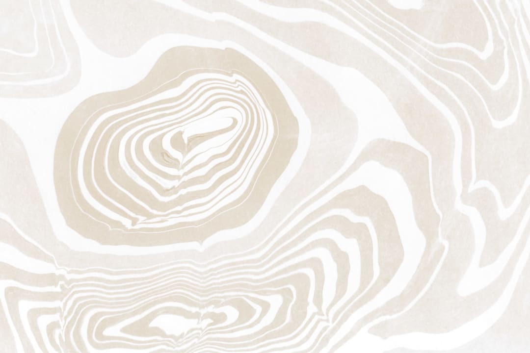 Japanese Marbled Art Beige Suminagashi Wallpaper Mural