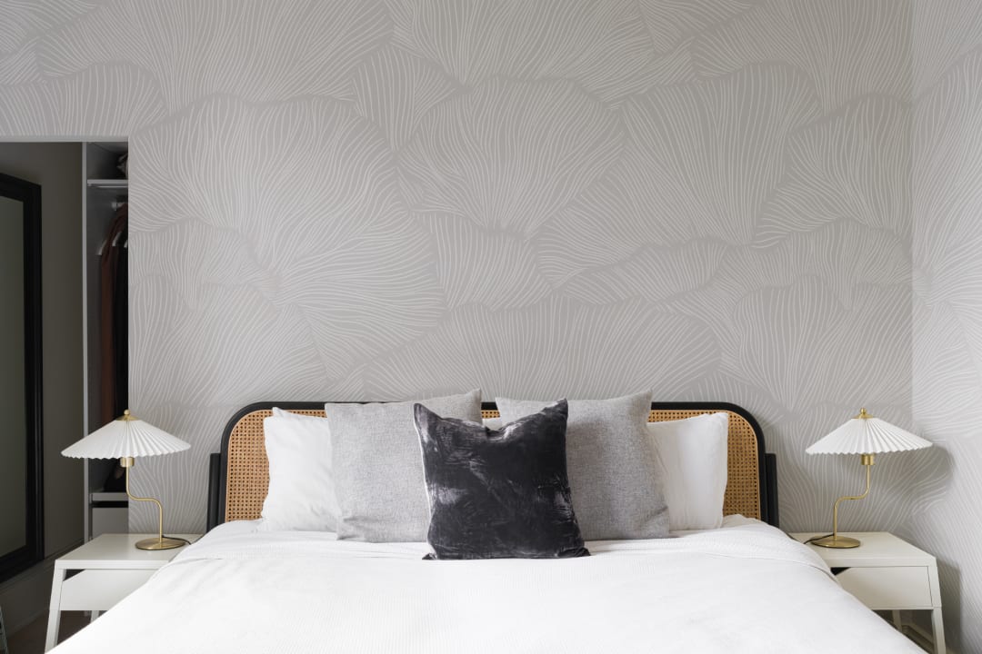 Mural Minimalista Setas Gris