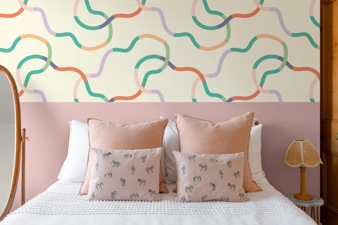 Mural de papel pintado de Elizabeth Olwen Chromaloop