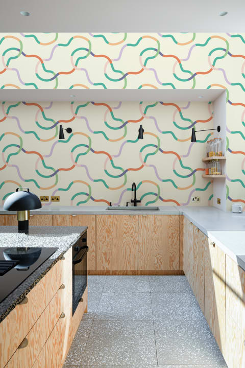 Elizabeth Olwen Chromaloop Pastel murale