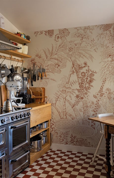 Vintagetyylin Floraeleganssi