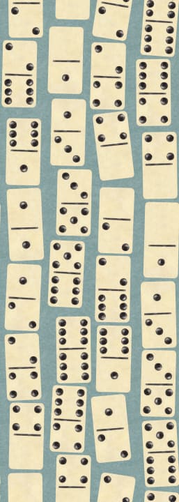 Retro Domino Delight