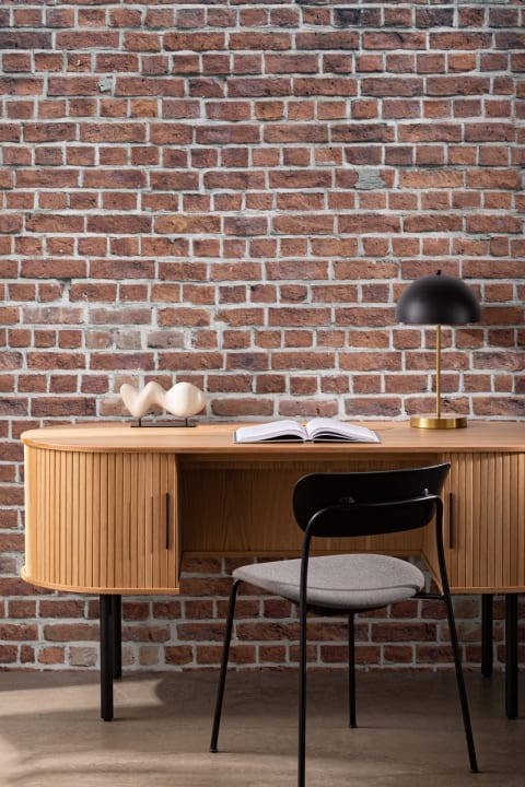 Weathered Red Brick Wallpaper Mural