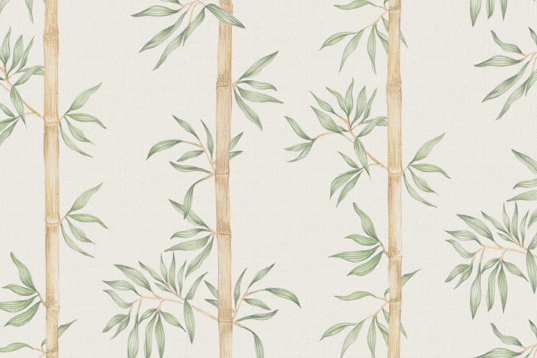 Watercolor Bamboo Wallpaper