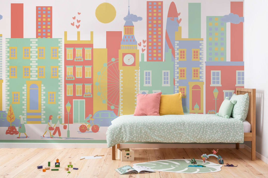 London City Living Wallpaper Mural