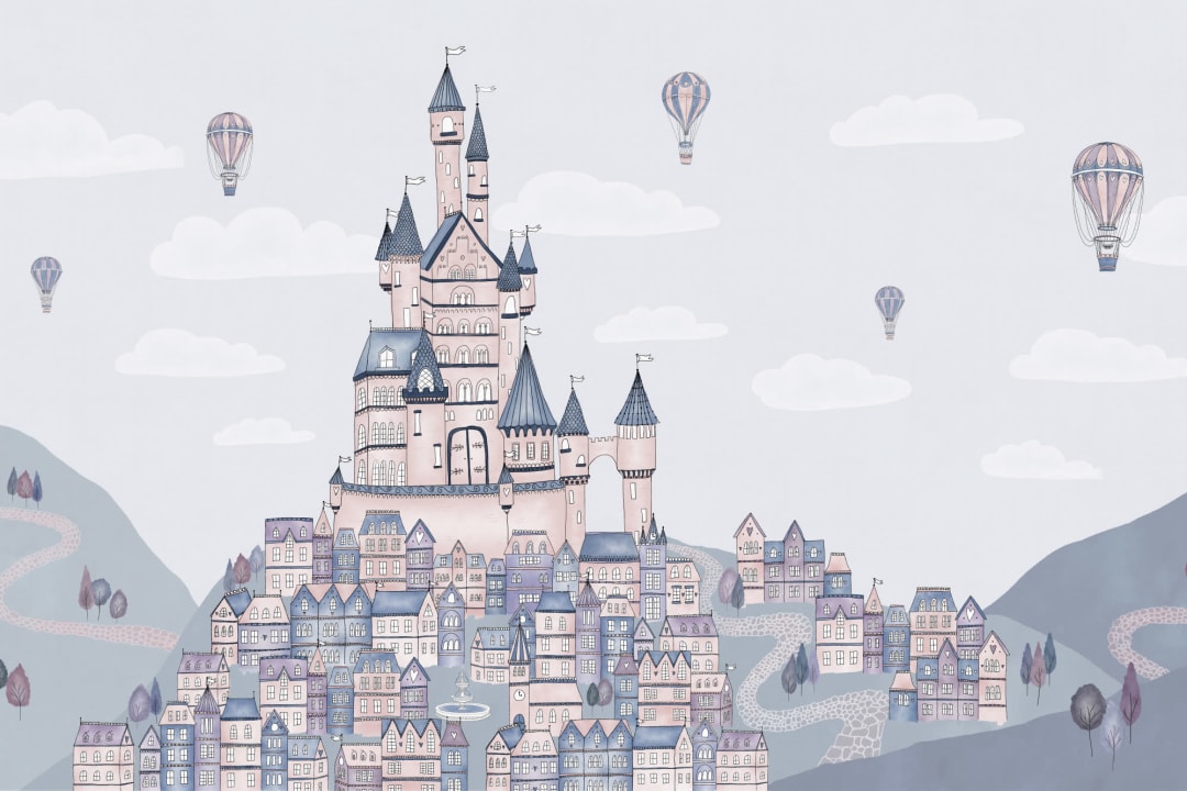 Princess Palace Fairytale Fototapet