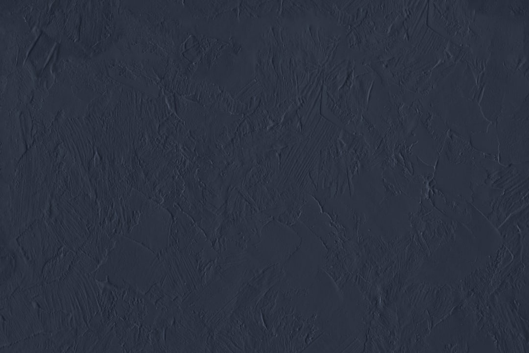 Modern Plaster Effect Mural in Navy