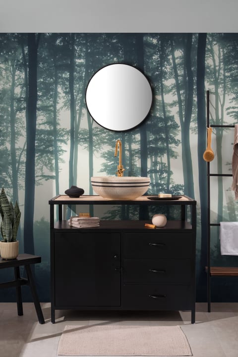 Sea of Trees Forest Wallpaper Mural