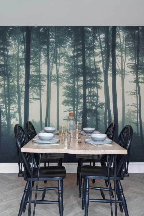 Sea of Trees Forest Wallpaper Mural