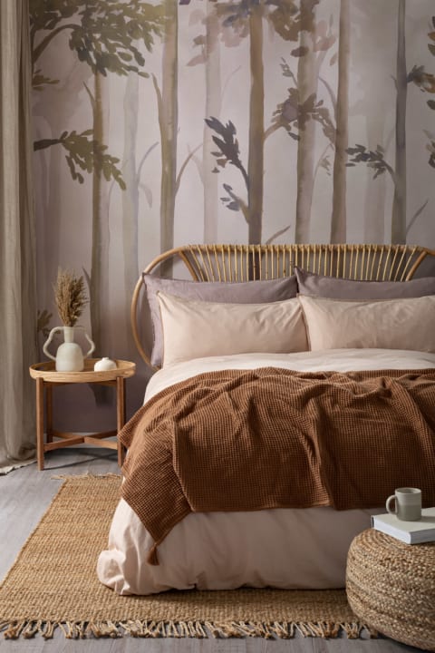 Mystic Watercolor Forest Wallpaper Mural