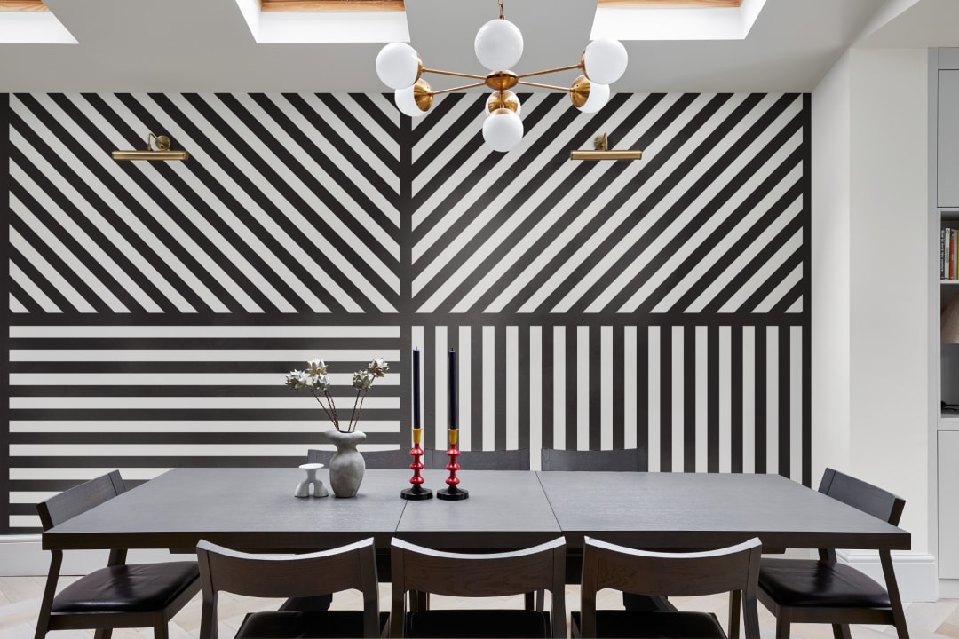 Diom Square Striped Wallpaper Mural