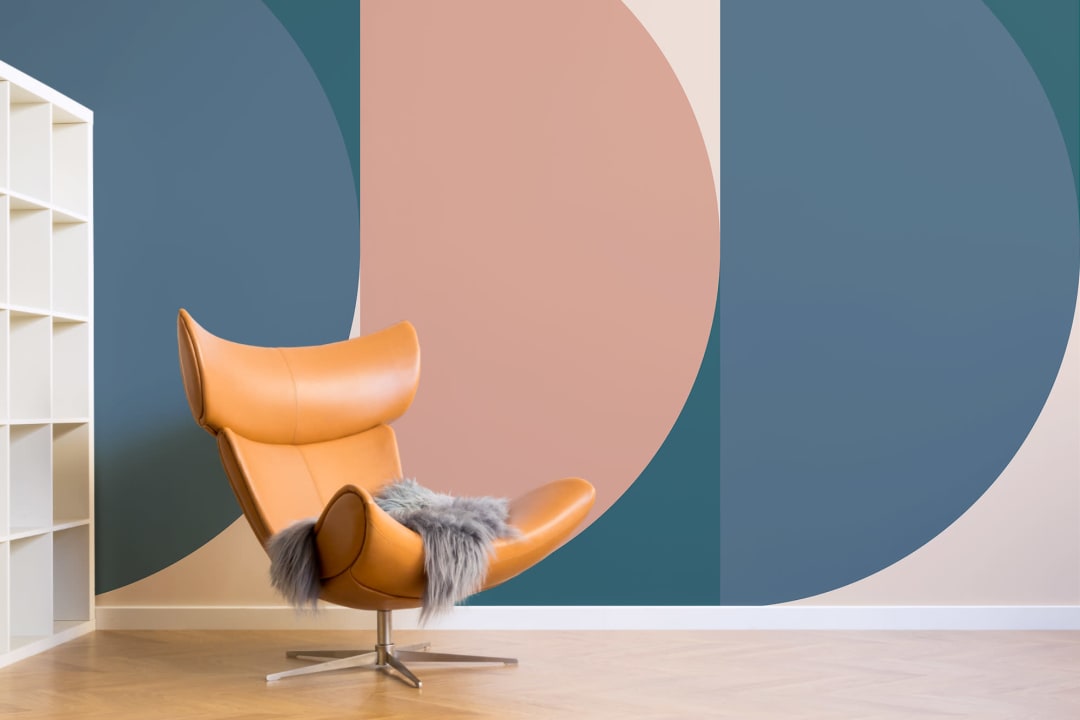 Jacobsen Retro Geometric Wallpaper Mural