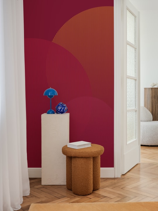 Papel Pintado Viva Magenta