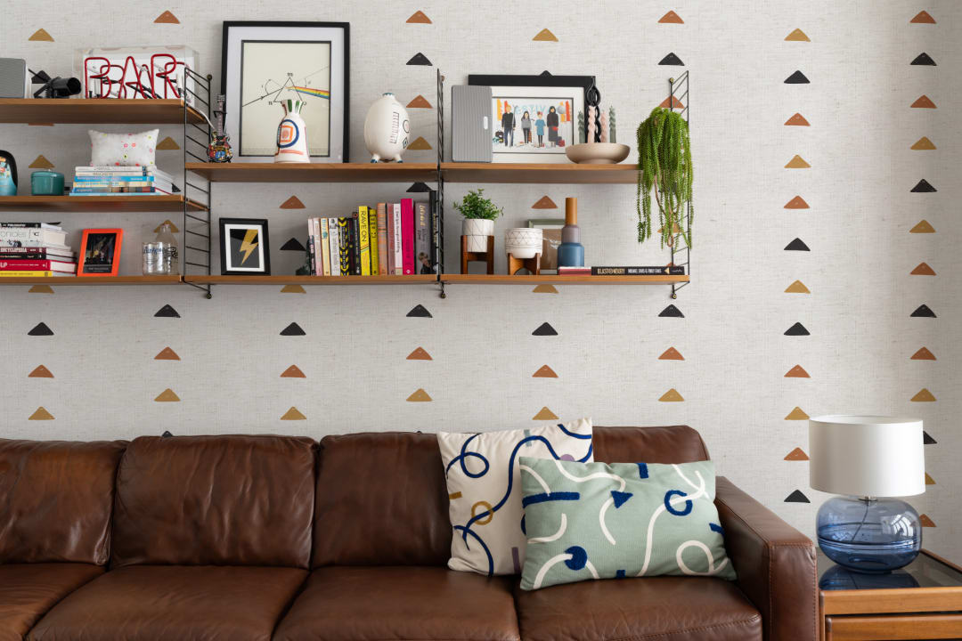 Tribal Triangles Wallpaper Mural