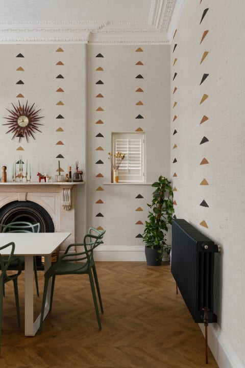 Tribal Triangles Wallpaper Mural