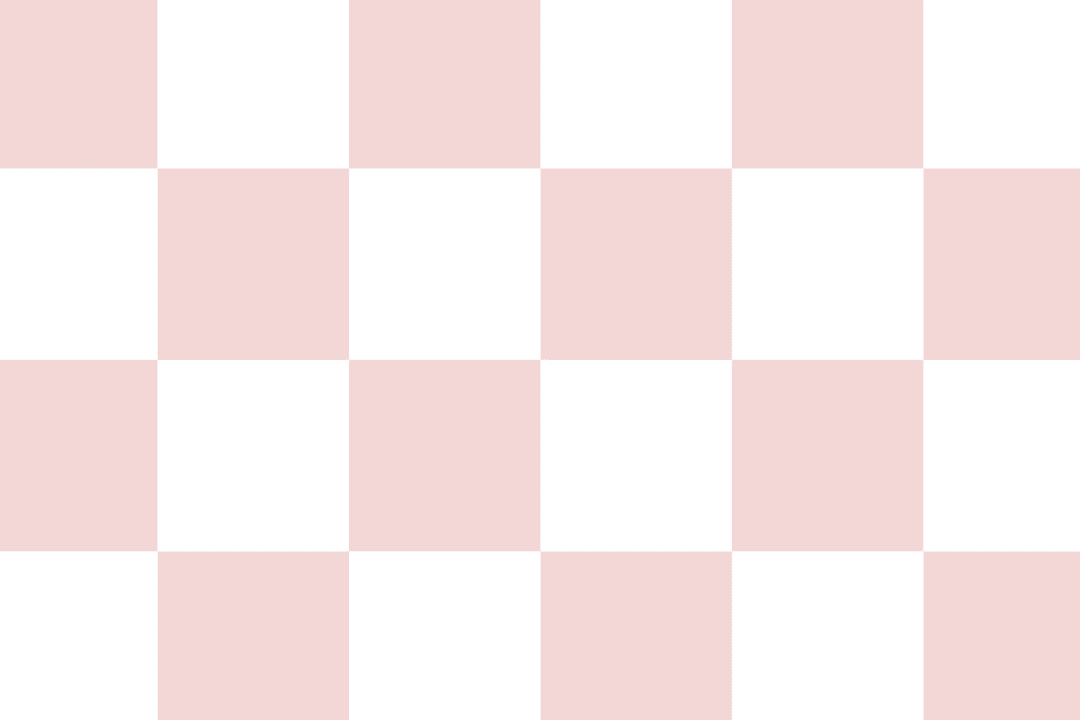 Rosa og hvite sjakkbrett firkanter tapet
