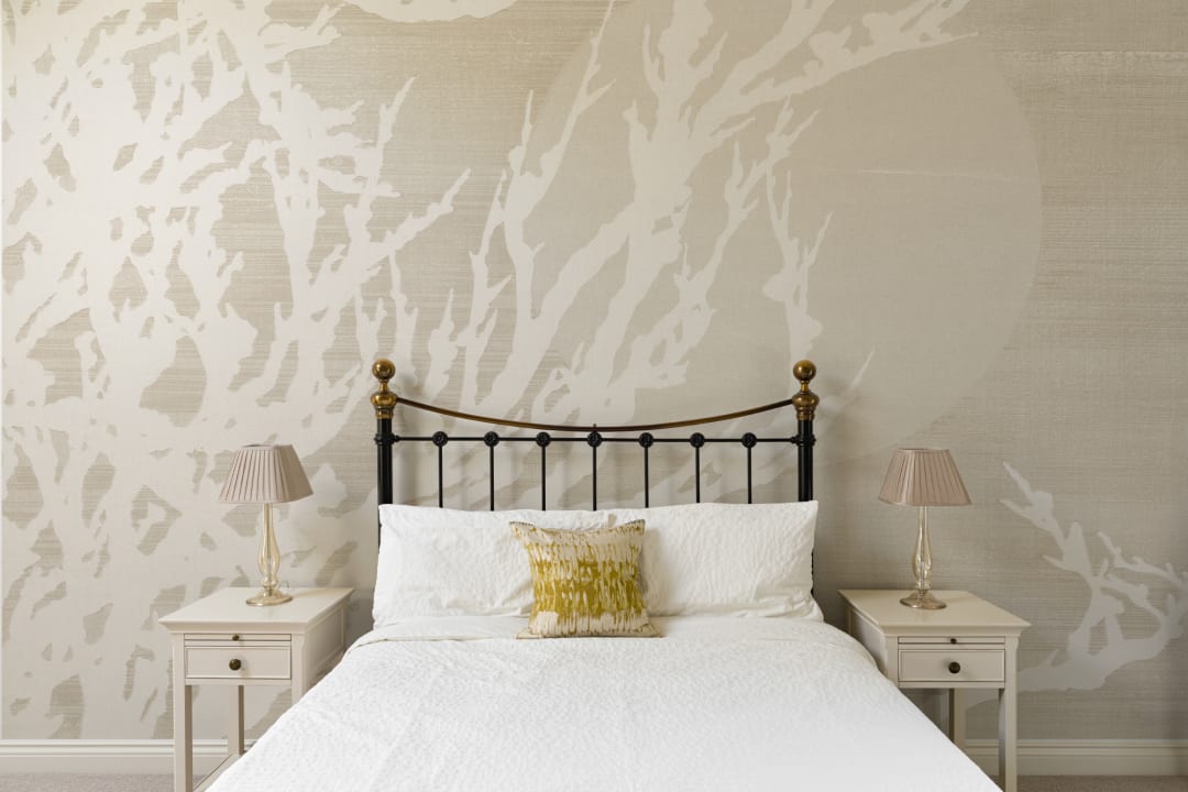 Neutral Japandi Elegant Yuugen Nature Wall Mural