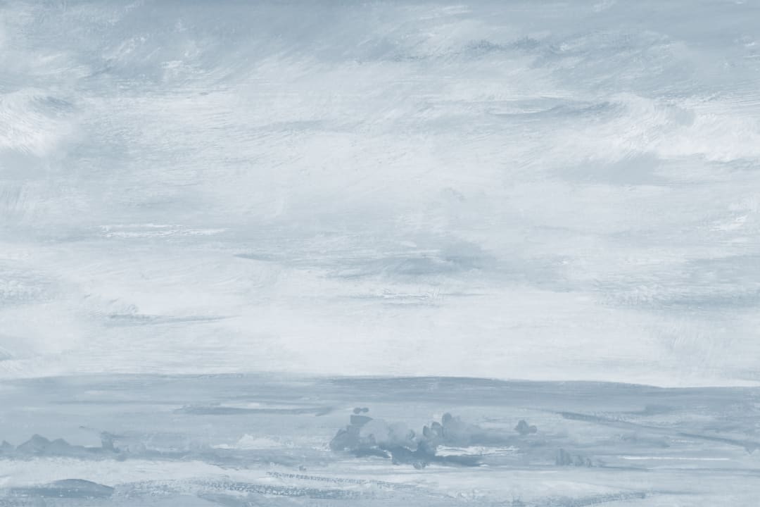 Murales de Papel Pintado Azul John Constable Pintura Paisaje