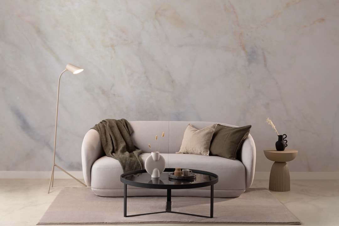 Soft Natural Marmura Wallpaper Mural