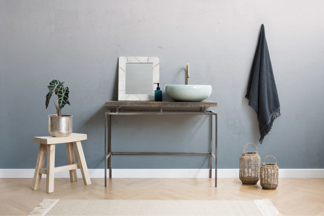 Ocean Mist Blue Ombre Wallpaper Mural