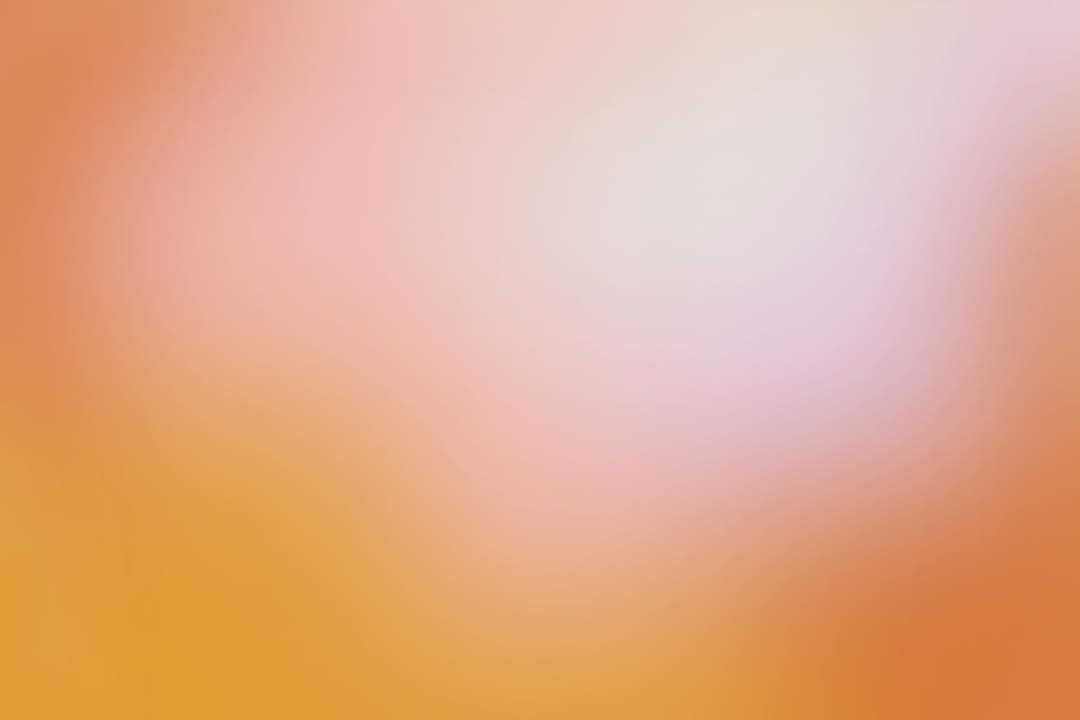 Pomarańczowa i różowa fototapeta ombre