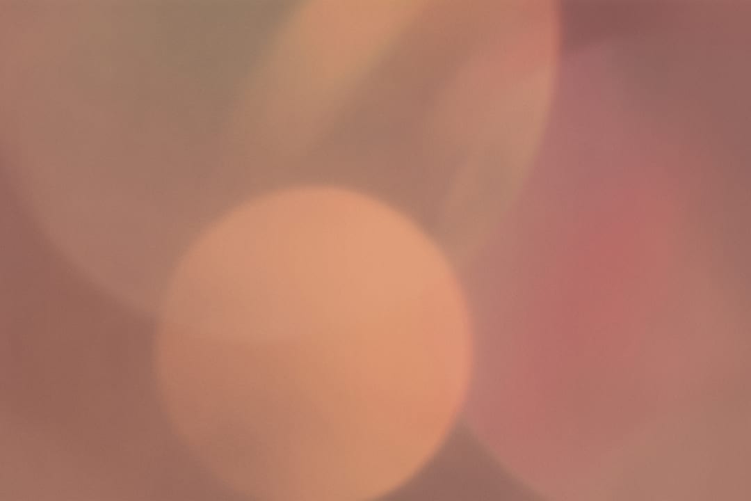 Dark Abstract Orbs Mood Multicolour Contemporary Mural