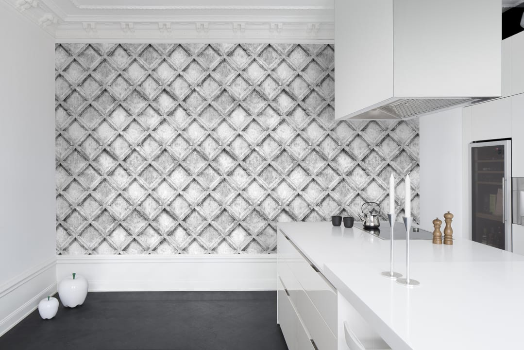 Betonnen muurschildering voor keuken of elke andere kamer