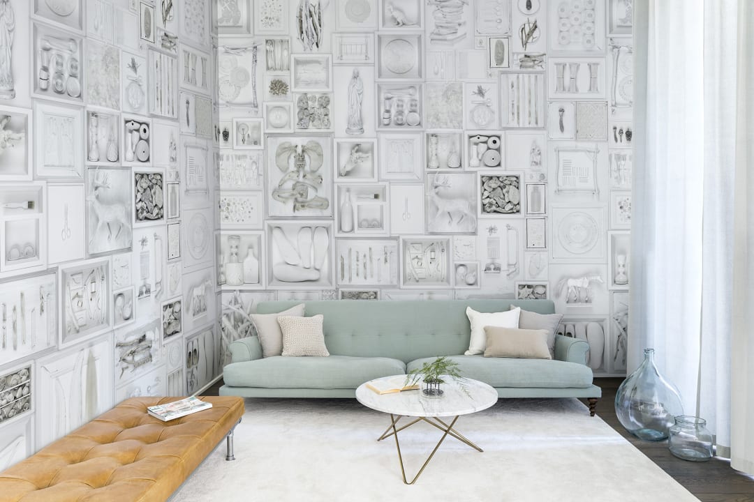 Tous les objets de ce décor sont immaculés