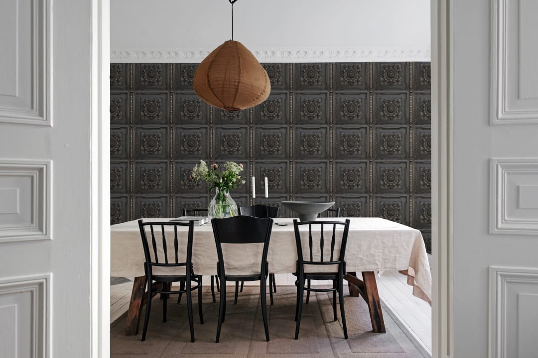 Een sierlijke mural