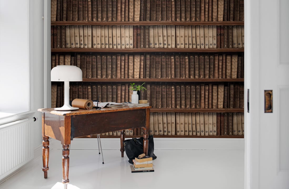 Ihre hauseigene Wand-Bibliothek