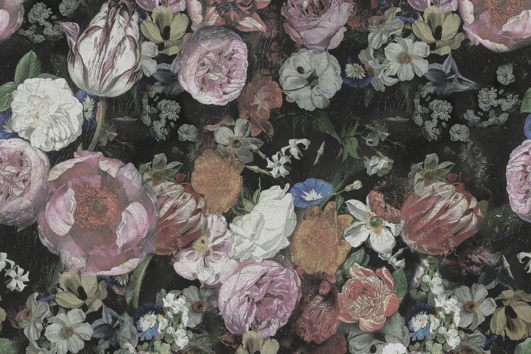 Extravagante roze mural