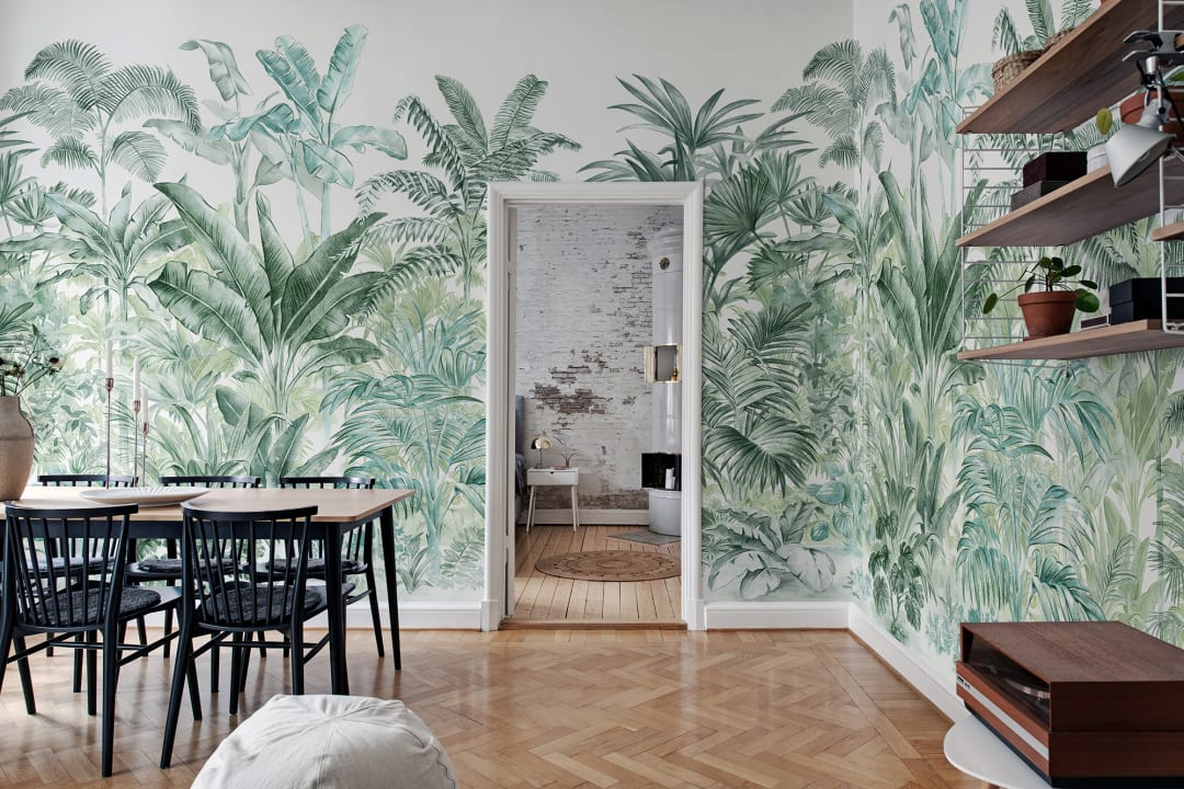 Jungle behang