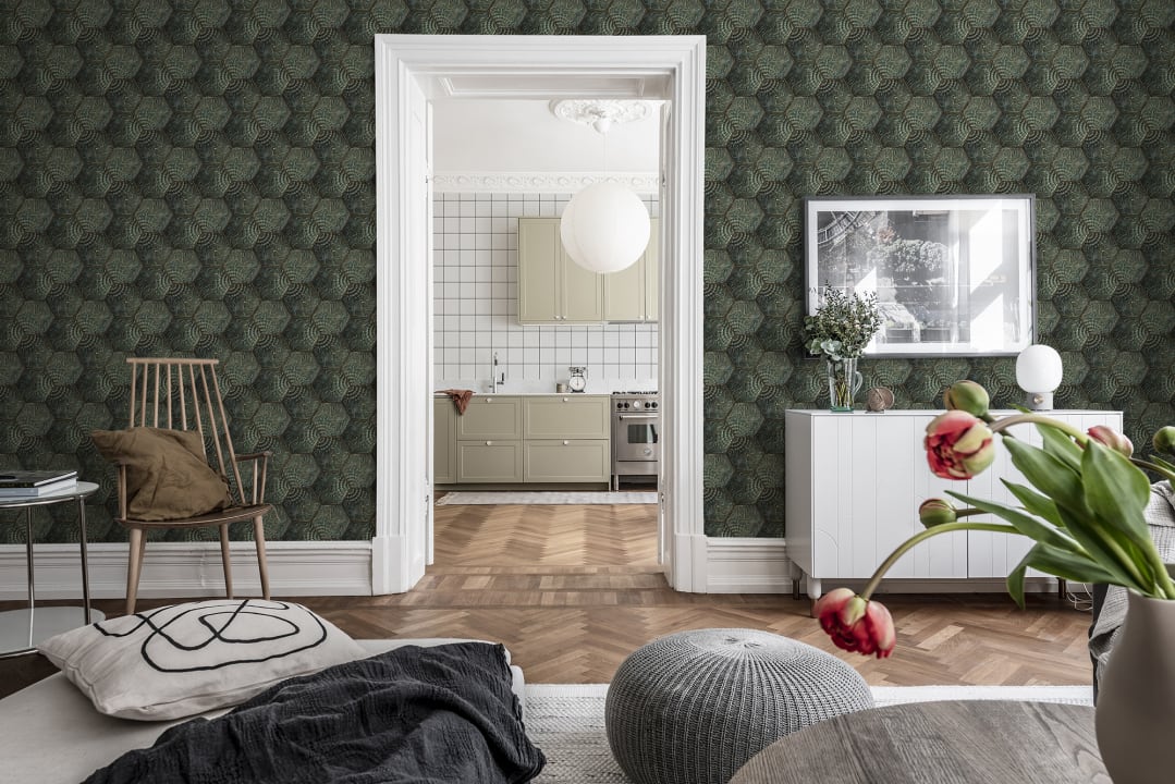 Hexagon Tiles Emerald