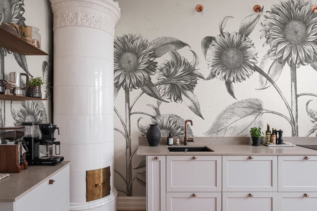 Artistieke zonnebloemen