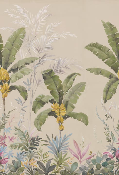 Tropical Banana Trees