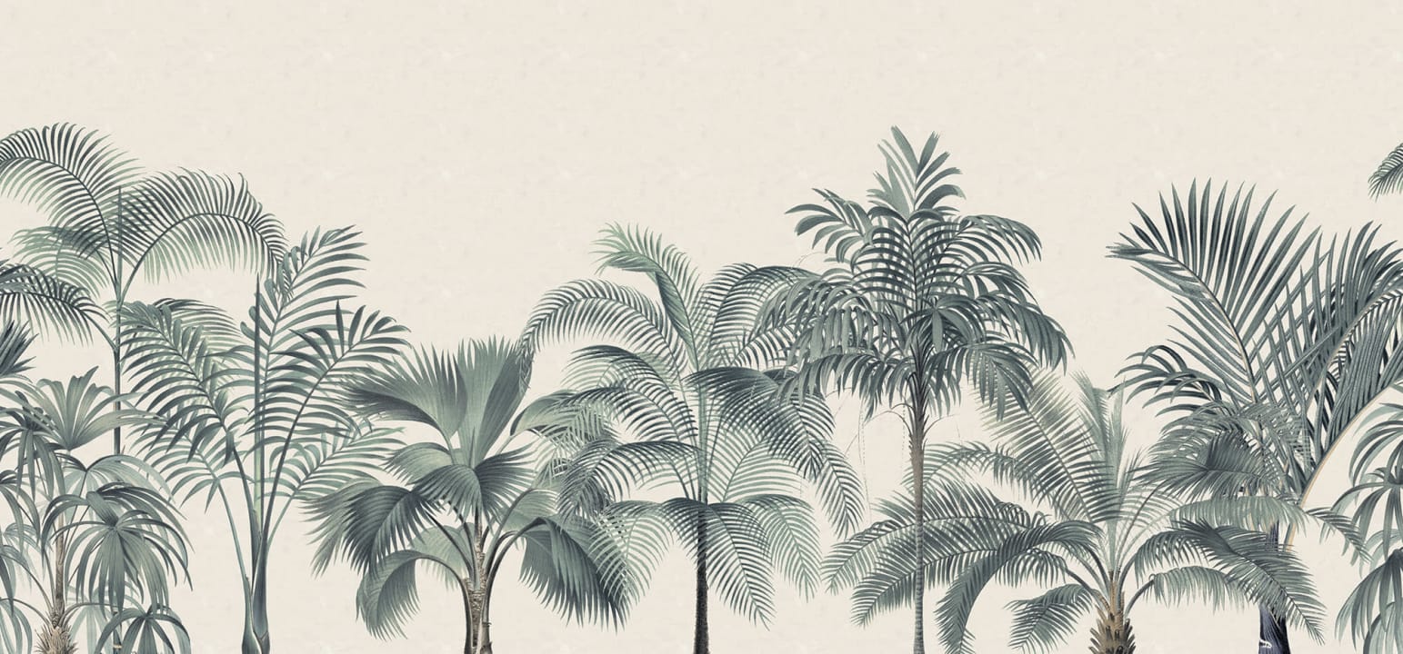 Swaying Palm Leaves