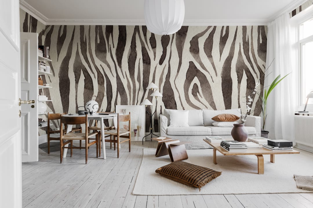 Zebra Stripes, Brown