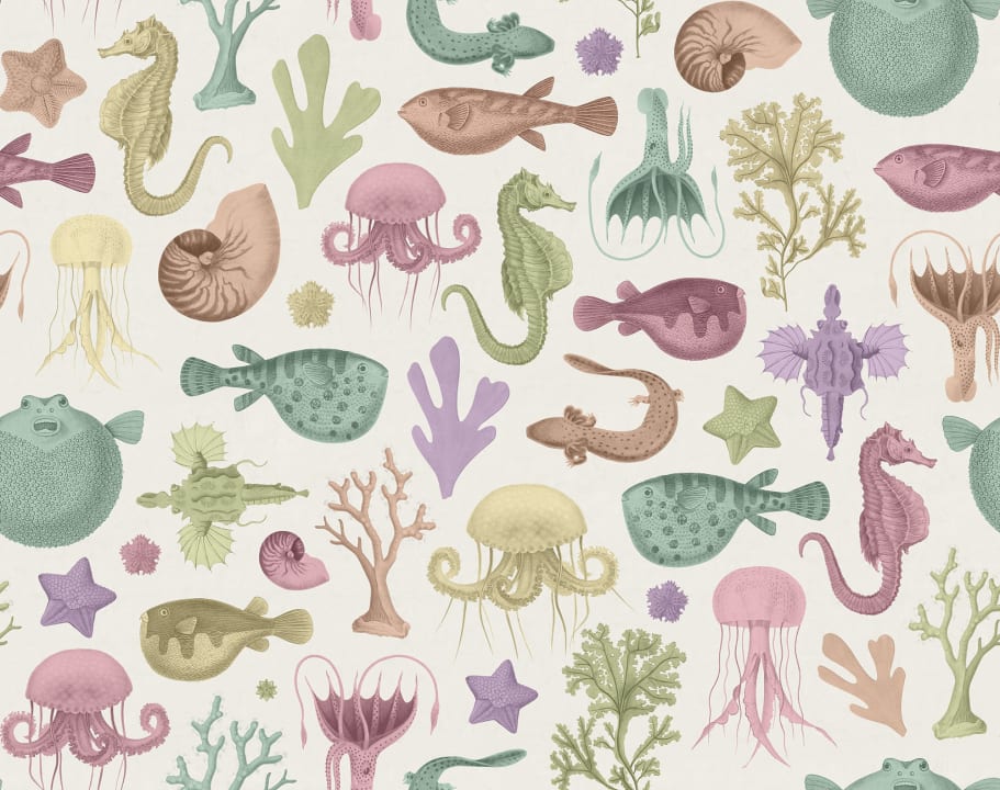 Kleuren van de diepe zee