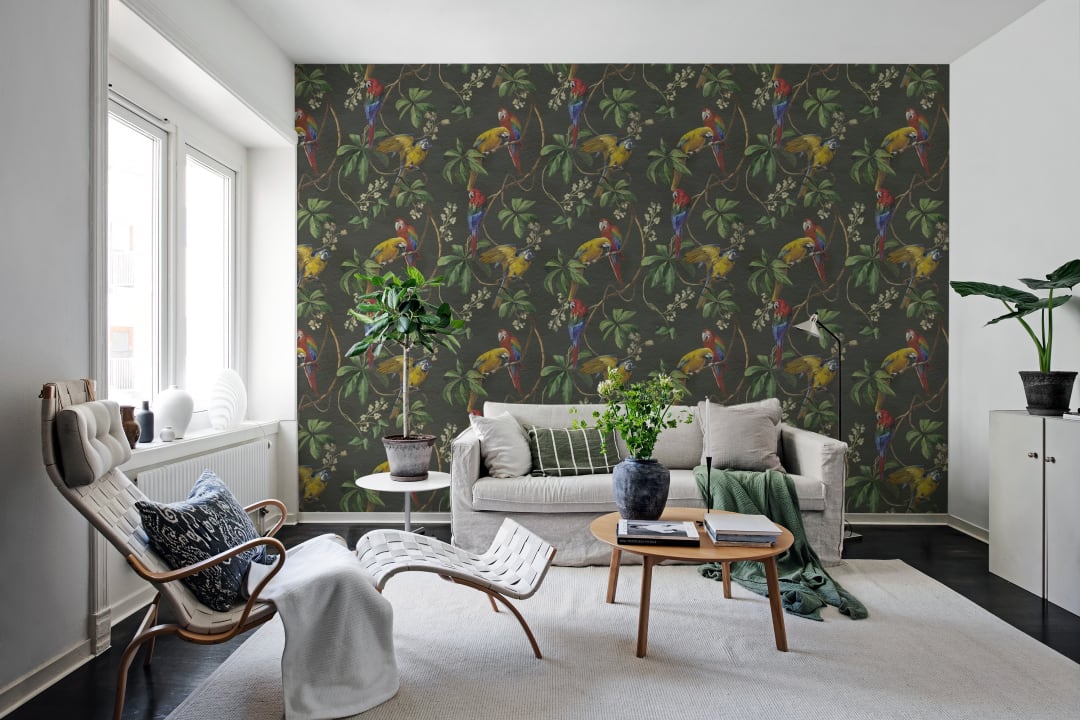 Een groene tropische droom