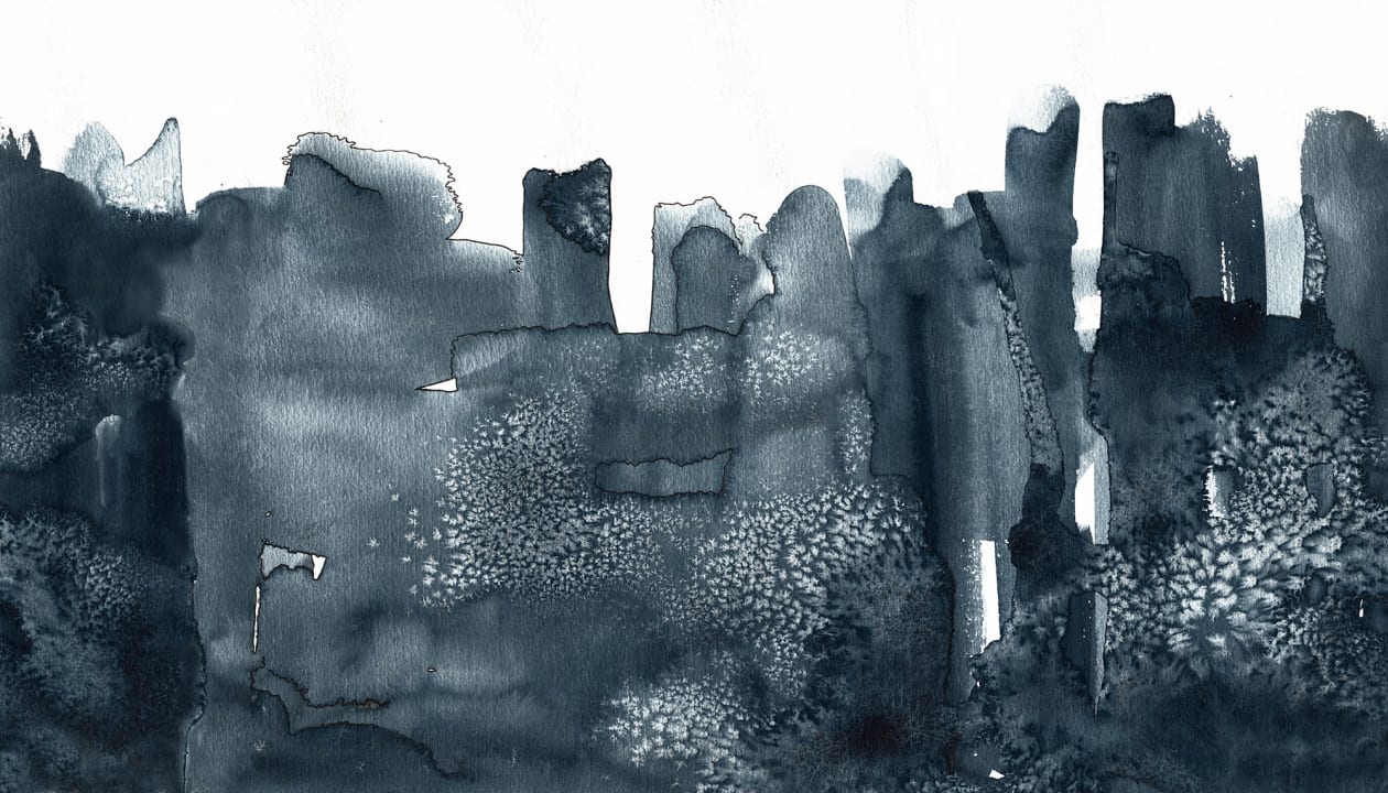 Grafisch stadsgezicht