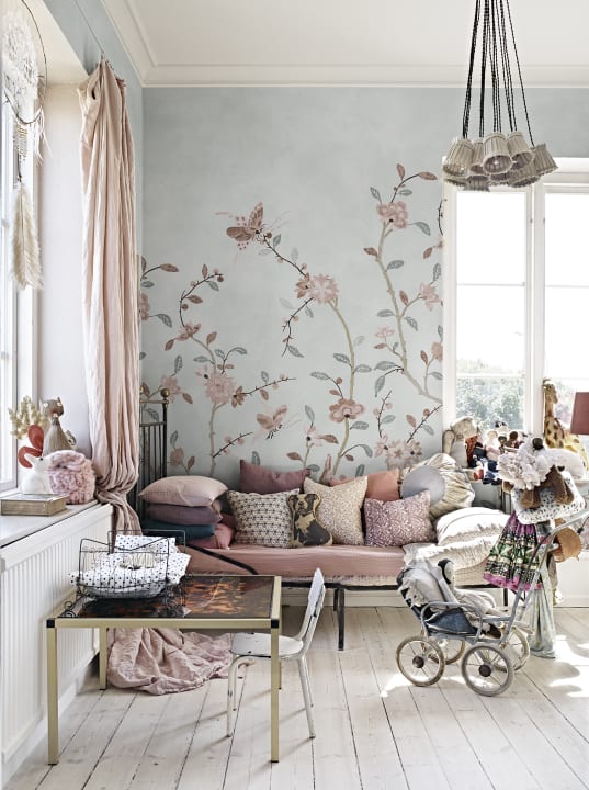 Blauwe elegantie