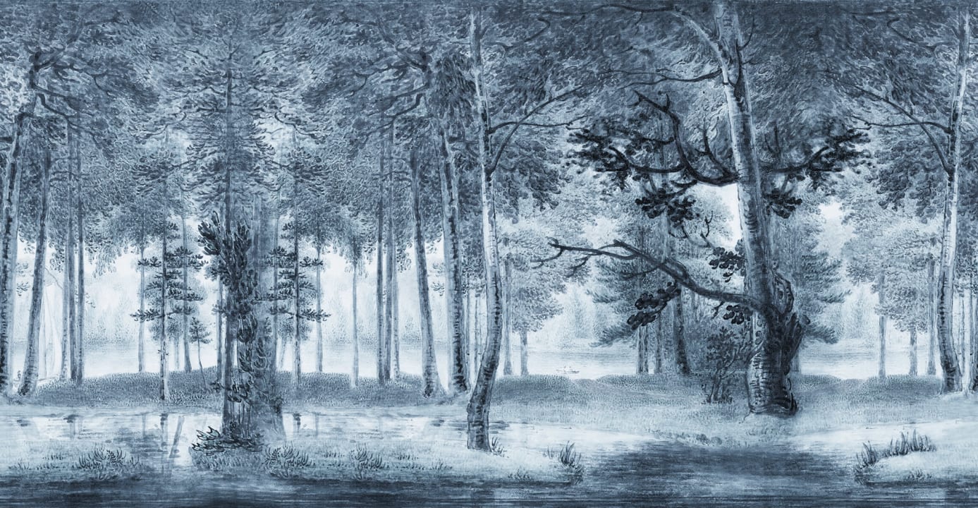 Foresta blu vintage
