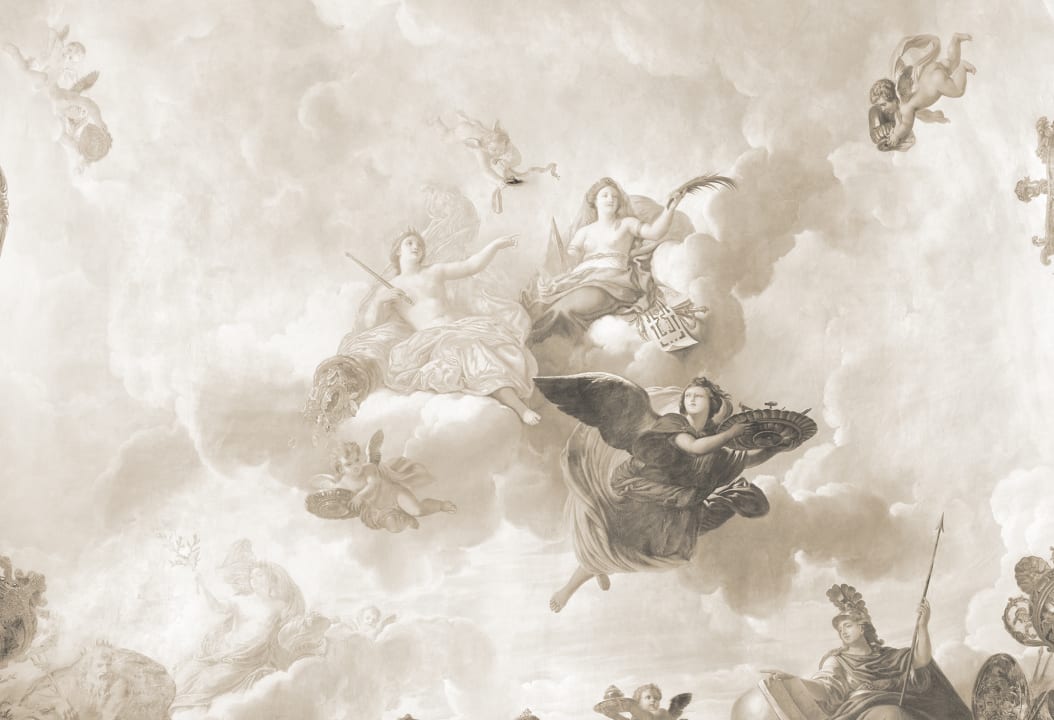 Tijdloze elegantie aan het plafond