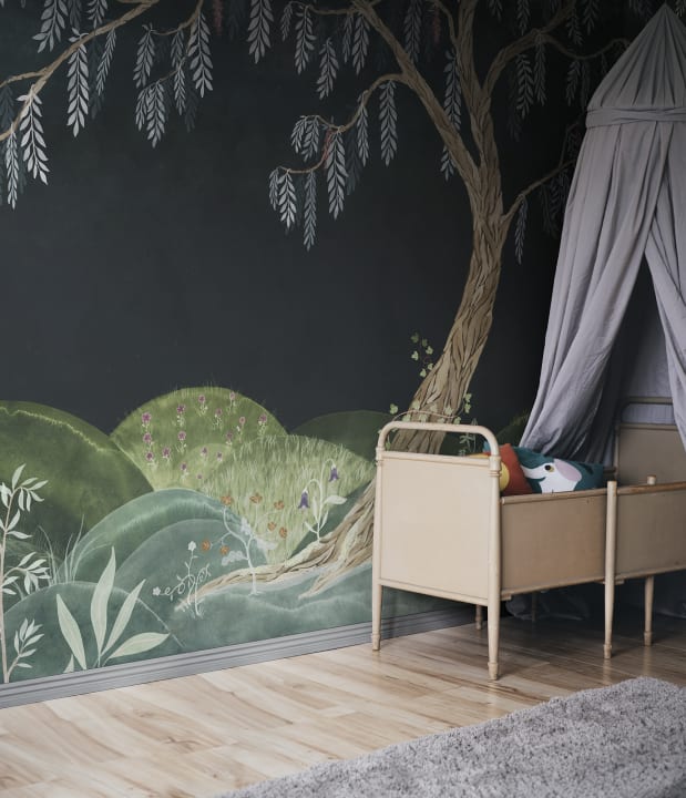 Magisches Versteck unter dem Blätterdach